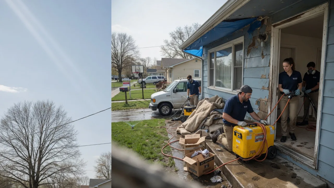 Basement Flood Cleanup in Clear Fork, WV near me